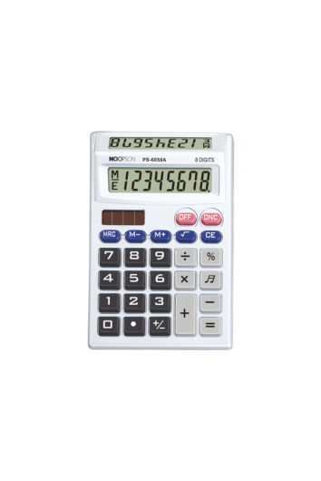 CALCULADORA 8 DIG. PS-6059A HOOPSON
