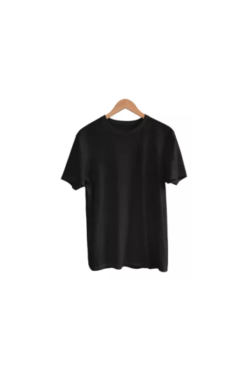 CAMISETA PRETA GG ADULTO ALGODÃO GOLA C (NÃO SUBLIMÁVEL) - KMX 5066