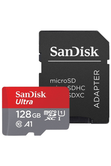 Cartão de Memória 128gb Micro Sd Ultra 100mbs Classe 10