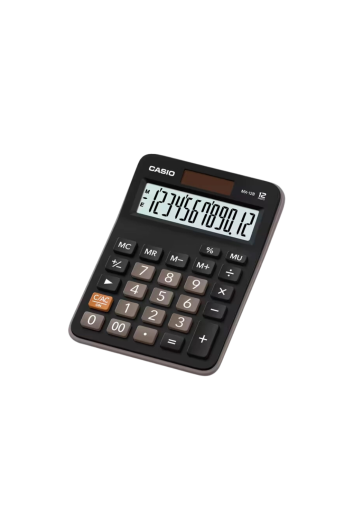 Calculadora 12dig Preta/cinza