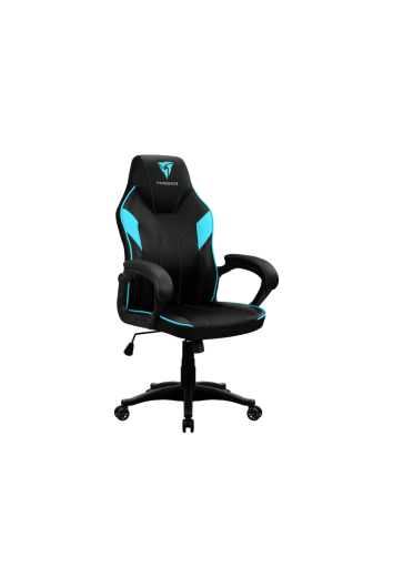 CADEIRA GAMER THUNDERX3 EC1 PRETO COM CIANO - 67997