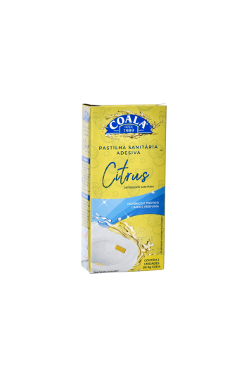 Pastilha Sanitaria Adesiva Citrus C/2un