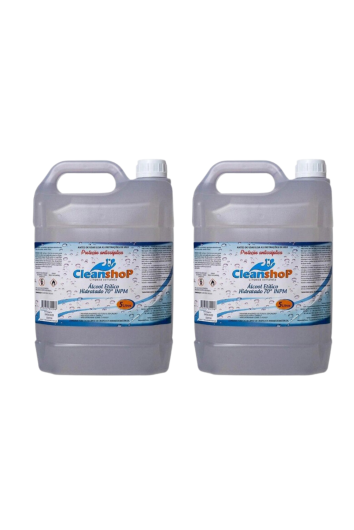 ÁLCOOL ETÍLICO 70º 5L - CLEANSHOP
