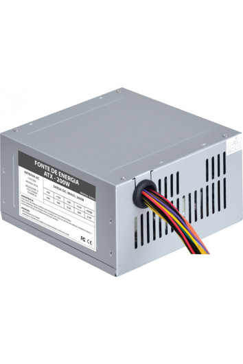 Fonte Atx 200w Sem Cabo Sem Caixa Vkoem