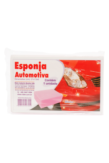 Esponja Automotiva 21x13x6 Rialer