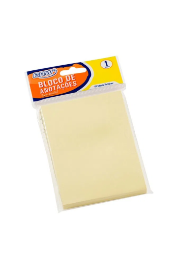 Anote e Cole 76 X 102mm Am 100fl Ba7501 Brw 