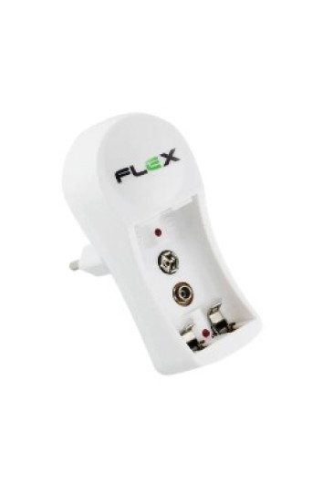 Carregador S/ Pilhas ( Carrega 2 Aa/aaa Ou 1-9v ) Fx-c11 Flex