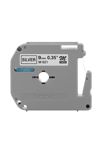 Fita Rotulador Brother M921 9mm Preto/prata - Brother