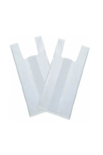 Sacola Plástica 25x35x1,5 Branca C/1000 Liplast