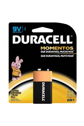 Bateria 9v Alcalina Mn1604b1 36077-5 Duracell 