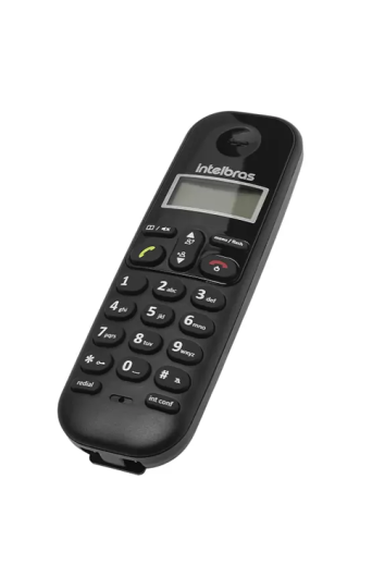 Telefone S/ Fio Ts3112 Preto Intelbras