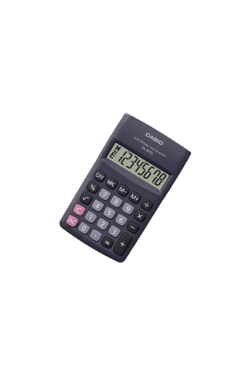 Calculadora de Bolso 8 Digital Preta Hl-815l-bk