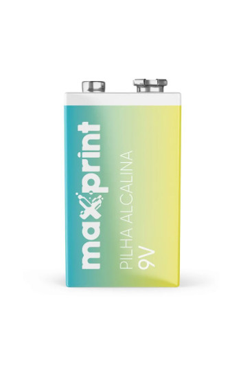 Bateria 9v Alcalina Maxprint 