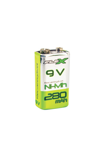 Bateria 9v Recarregável 280mah Fx.9v/28b1 Flex 