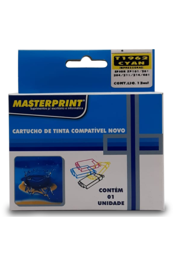Cartucho Epson T1962 / T1942 Ciano Similar - 224010095 - Masterprint