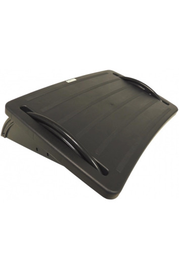 Apoio P/ Pés Ergonômico Ajustável Emborrachado Mrplast