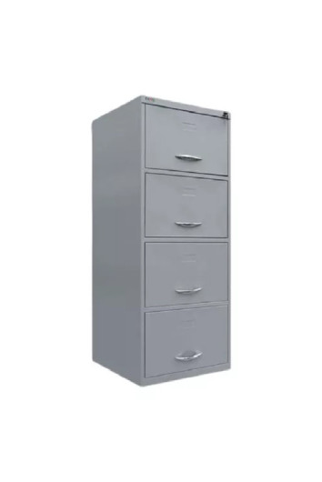 Arquivo De Aço 4 Gavetas Profundidade 61cm Ch 26 Cinza Rao-4/61 Rch