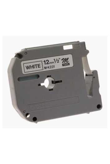 Fita Rotulador Brother M231 12mm Pto/branco Compatível - Brother