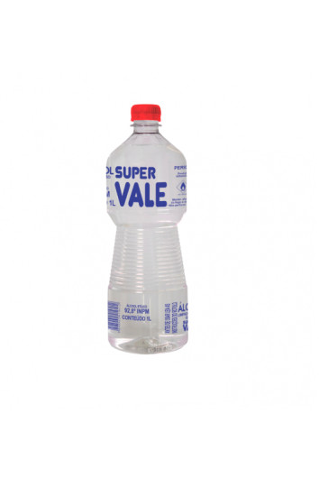 Álcool líquido 1L 92,8% INPM Super Vale