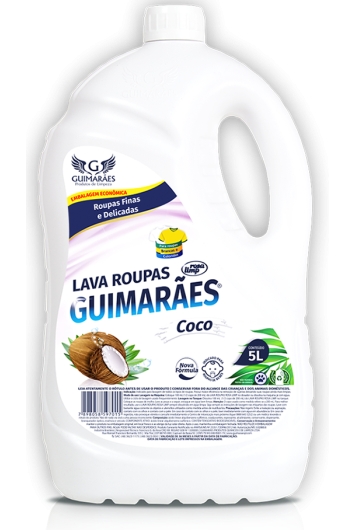Sabao Liquido para Roupas Coco 5l