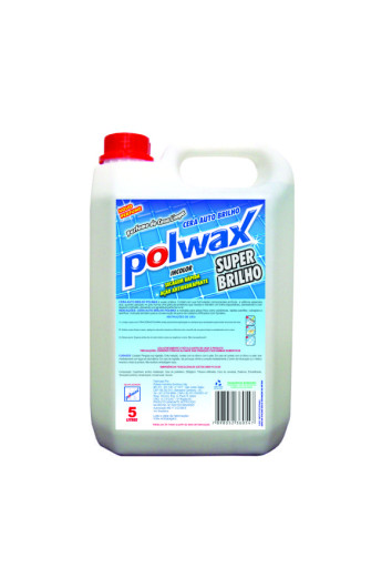 Cera Líquida Super Brilho Incolor 5l Polwax 