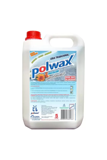 Cera Líquida Tradicional Incolor 5l Polwax
