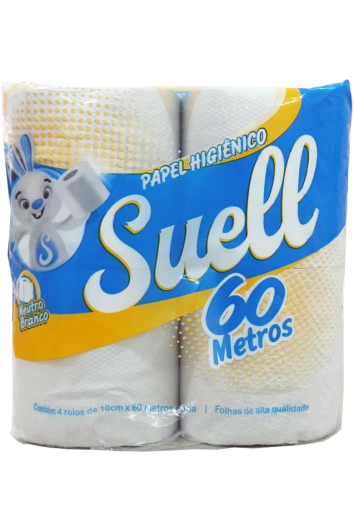 Papel Higiênico 4x60m Suell Bco Neutro Sulpel 