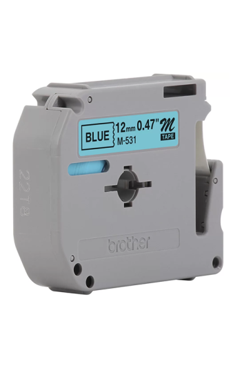 Fita Rotulador Brother M531 12mm Pto/azul Compatível - 8756 - X-FULL