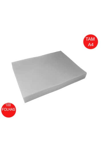 Capa Encadernação Pvc A4 Transparente C/100 Un Lassane