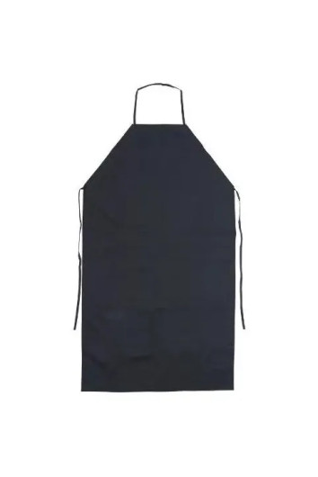 Avental de Pvc Preto Gourmet  Impermeável 