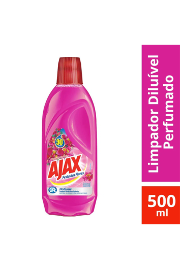 Limpador Ajax Bouquet de Flores 500ml 
