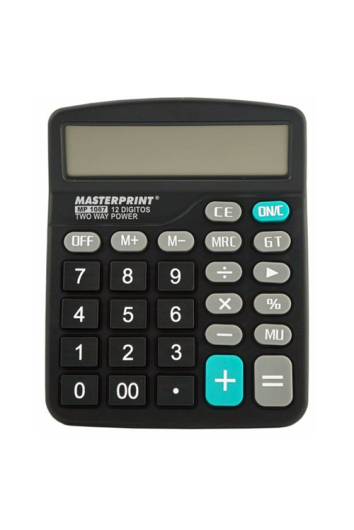 Calculadora 12 Dig. Mp 1087 Masterprint