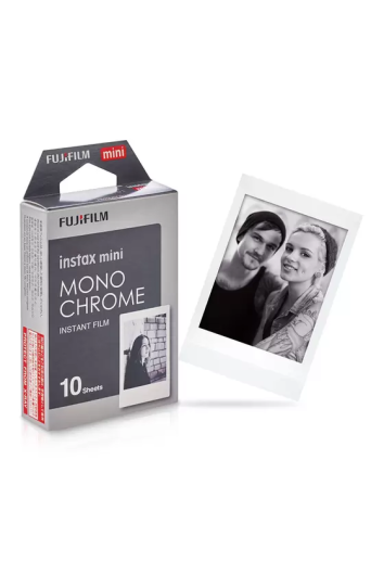 Filme Instax Mini 10 Fotos Monochrome Fujifilm