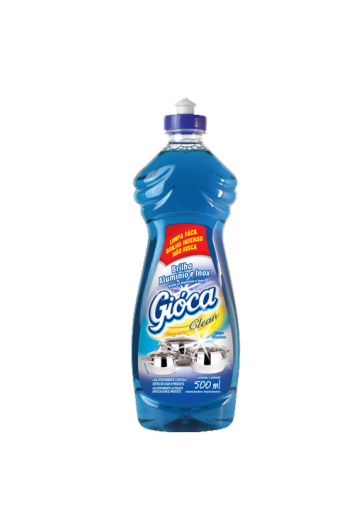 Limpa Alumínio e Inox Clean 500ml - Gioca