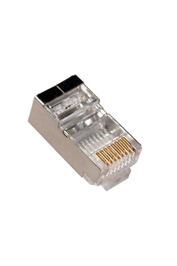 Conector Rj 45 Macho Cat5e Blindado