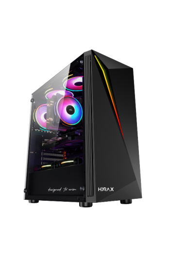 Gabinete Hyrax Hgb501b Preto - Motospeed