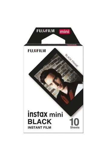 Filme Instantâneo Fujifilm Instax Black com 10 Poses