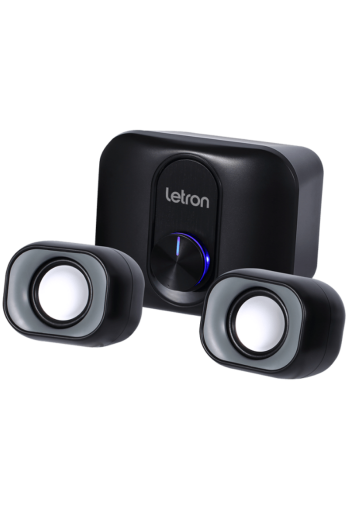 Caixa de Som 2.1 P2 Office Balance Estereo 11w Letron