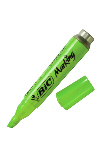 Marca Texto Verde Marking Grande - Bic