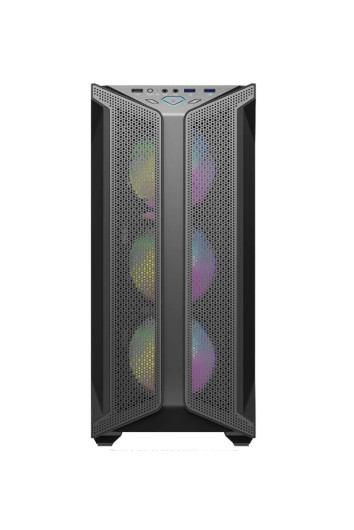 Gabinete Gamer Argb Brufen C1 Preto Gamemax