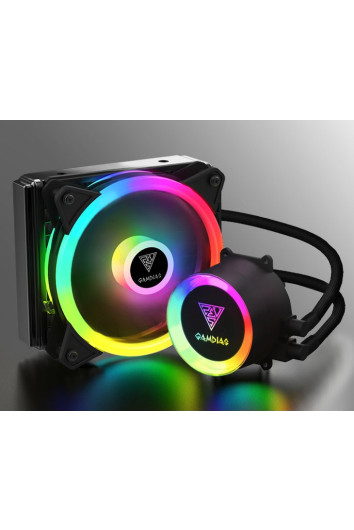 Water Cooler Rgb Chione Intel-amd 120mm Preto Gamdias 
