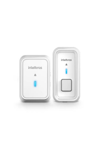 Campainha Sem Fio com Bateria Cib 101 - Branco - Intelbras