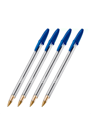 Caneta Cristal Dura+ Azul Bic