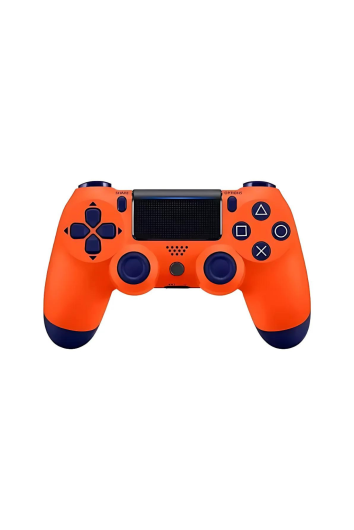 Controle Dualshock Ps4 S/fio Laranja Sunset 