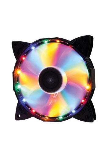 Cooler Fan Oex F40 120mm C 12 Leds - Rainbow