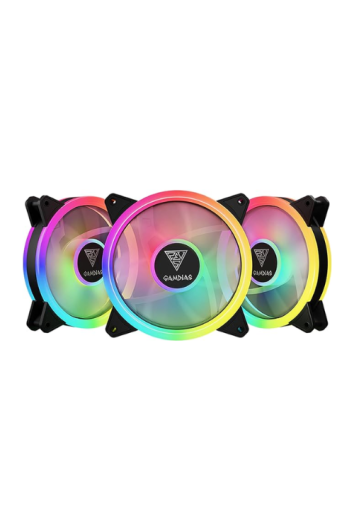 Kit 3 Fans Aeolus Rgb 120x25mm