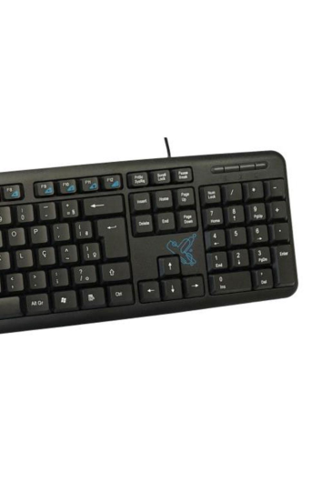 Teclado Usb Multimidia Techbest Preto