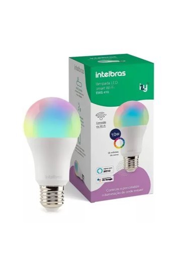 Lampada Led Wi-fi Smart E27 Ews 410