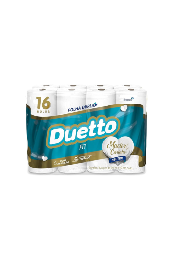 Papel Higienico 16x30m Folha Dupla Fit Celulose