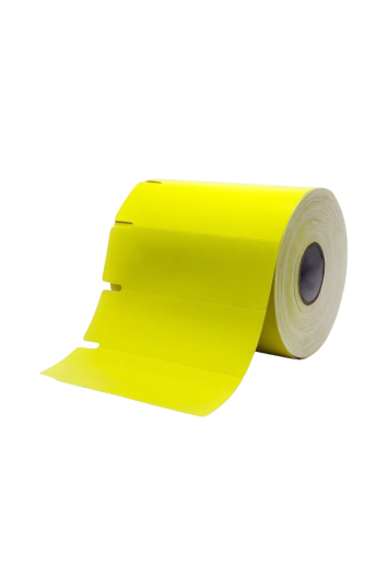 ETIQUETA ROLO 100 X 40 1C C/1000 COUCHE AMARELA - LINK COU02951